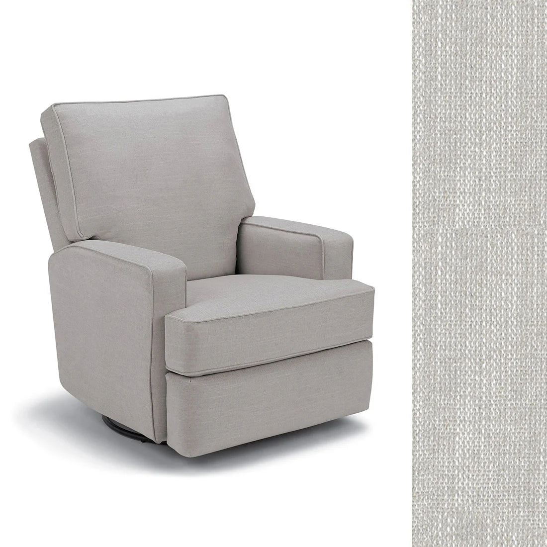 Storytime by Best Chairs Kersey Swivel Recliner- Bambi Baby