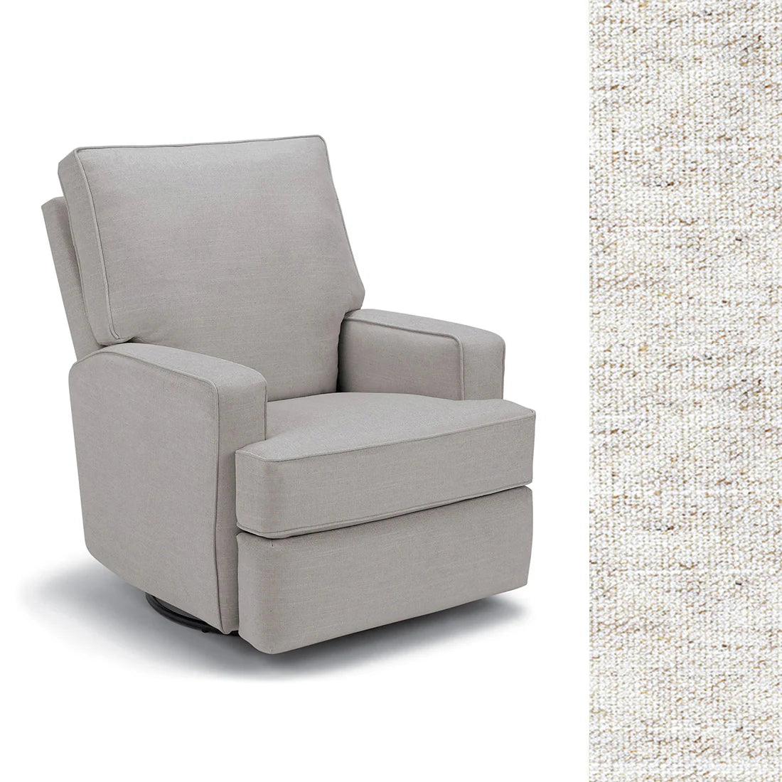 Storytime by Best Chairs Kersey Swivel Recliner- Bambi Baby