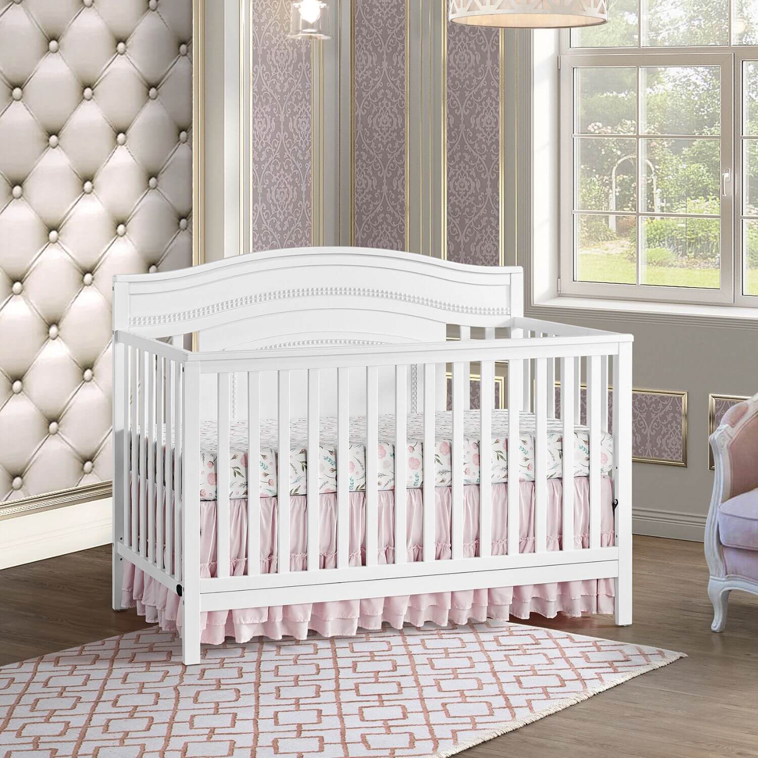 Oxford Baby Briella Full Bed Conversion Kit - White- Bambi Baby