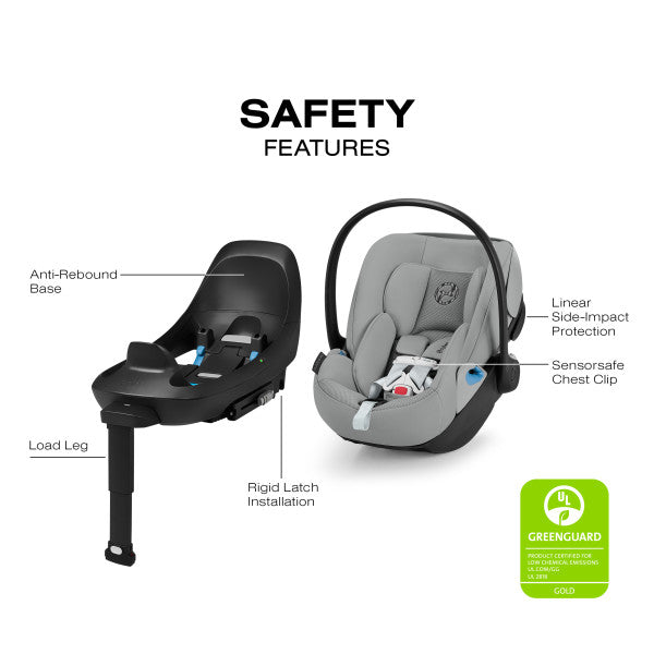 CYBEX Cloud G Pro Comfort Extend Infant Car Seat- Bambi Baby