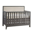 Natart Kyoto 5 in 1 Convertible Crib with Upholstered Panel Talc - Bambi Baby