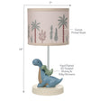 Lambs & Ivy Dino-Might Lamp with Shade - Bambi Baby