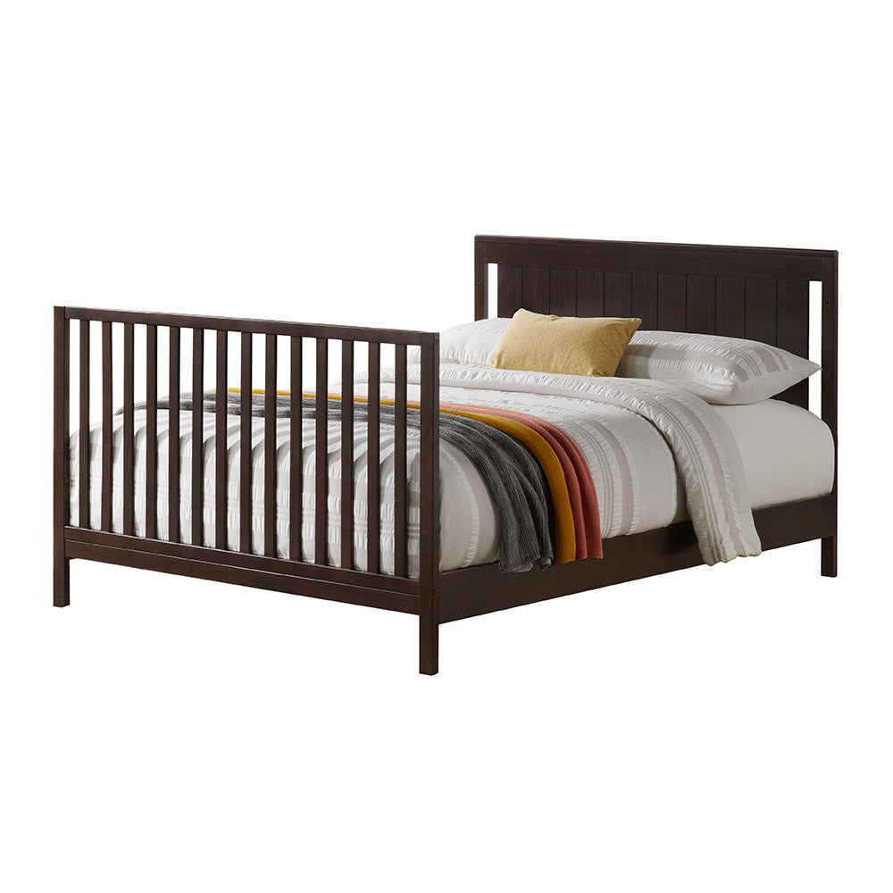 Oxford Baby Lazio 4 In 1 Convertible Crib Espresso- Bambi Baby