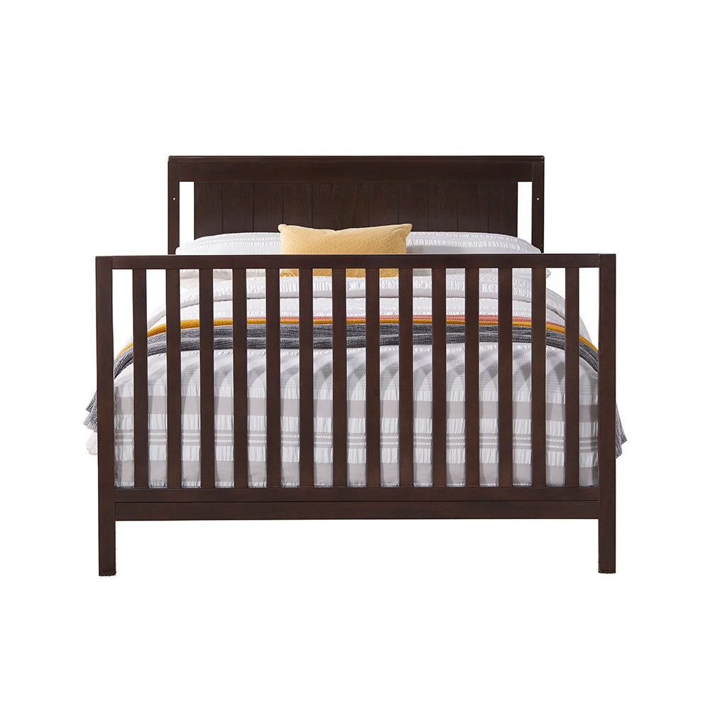 Oxford Baby Lazio 4 In 1 Convertible Crib Espresso- Bambi Baby