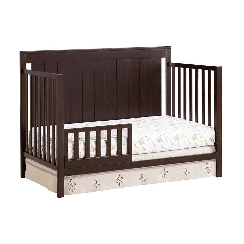 Oxford Baby Lazio 4 In 1 Convertible Crib Espresso- Bambi Baby