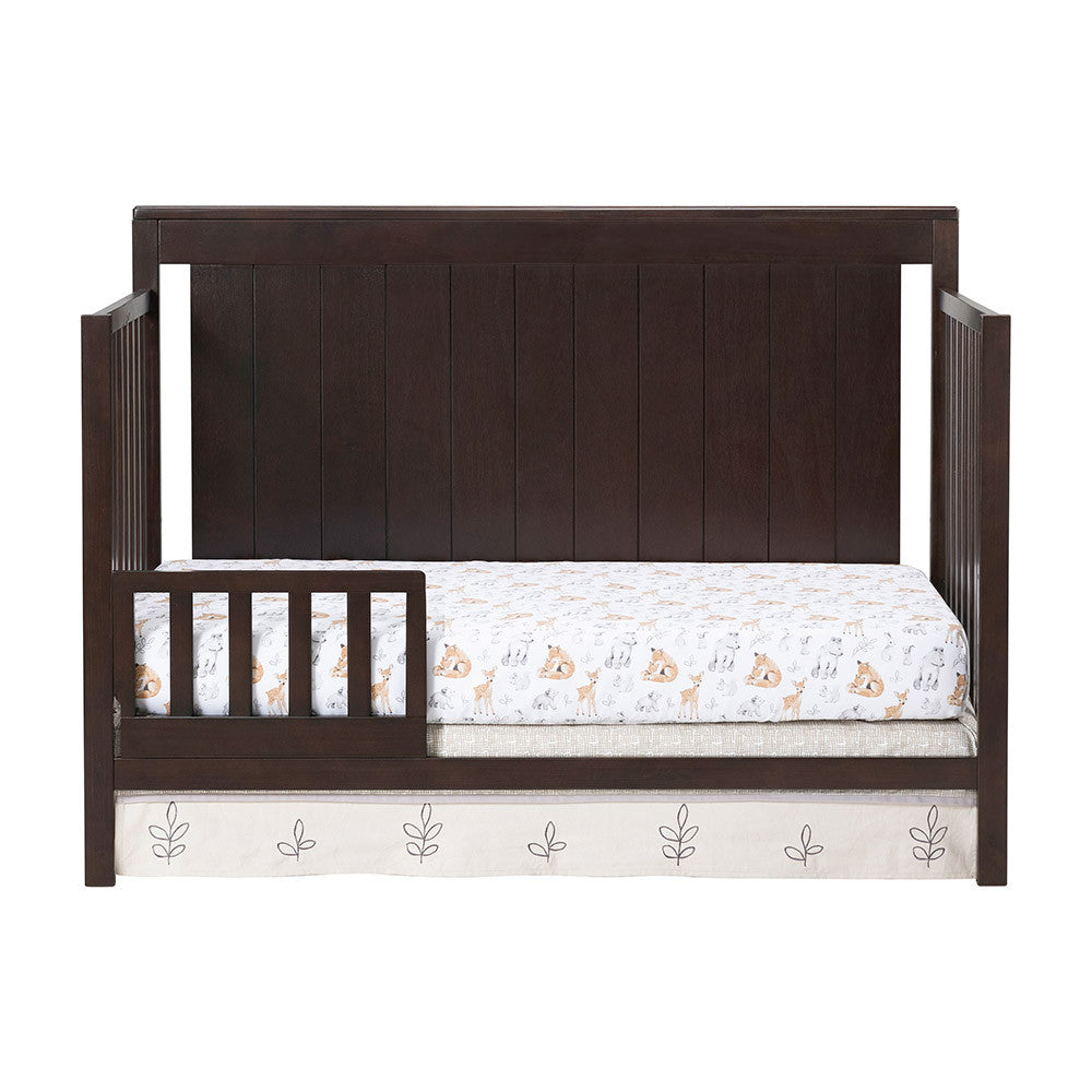 Oxford Baby Lazio 4 In 1 Convertible Crib Espresso- Bambi Baby