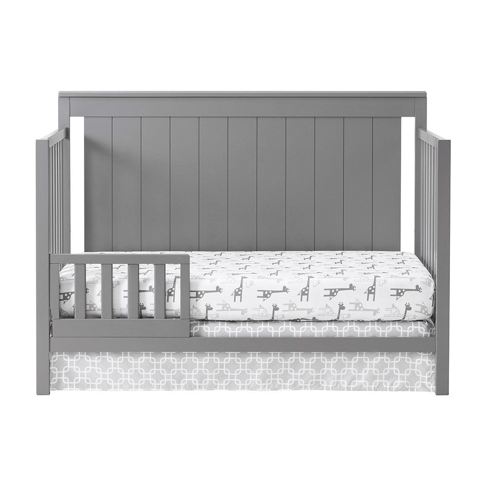 Oxford Lazio 4 In 1 Convertible Crib Dove Gray- Bambi Baby