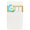 Colchón de cuna Lullaby Earth Breeze Stage de 2 pulgadas en blanco de Naturepedic