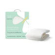 Lullaby Earth Breathe-Safe Breathable Mini Crib Cover - White - Bambi Baby