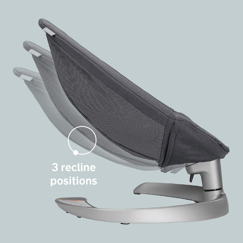 Nuna LEAF Grow Baby Seat w Toy Bar Bambi Baby