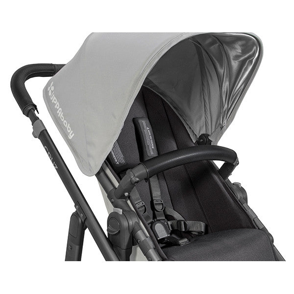 UPPAbaby Leather Bumper Bar Cover In Black  Fits Vista, Cruz And Rumbleseat 2015 And Later- Bambi Baby