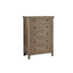 Cômoda Westwood Leland com 5 gavetas em Sandwash