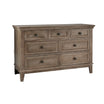 Cômoda Westwood Leland com 6 gavetas em Sandwash