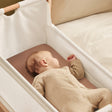 Snuz Bassinet 2 Pack Fitted Sheets - Blush Dot - Bambi Baby