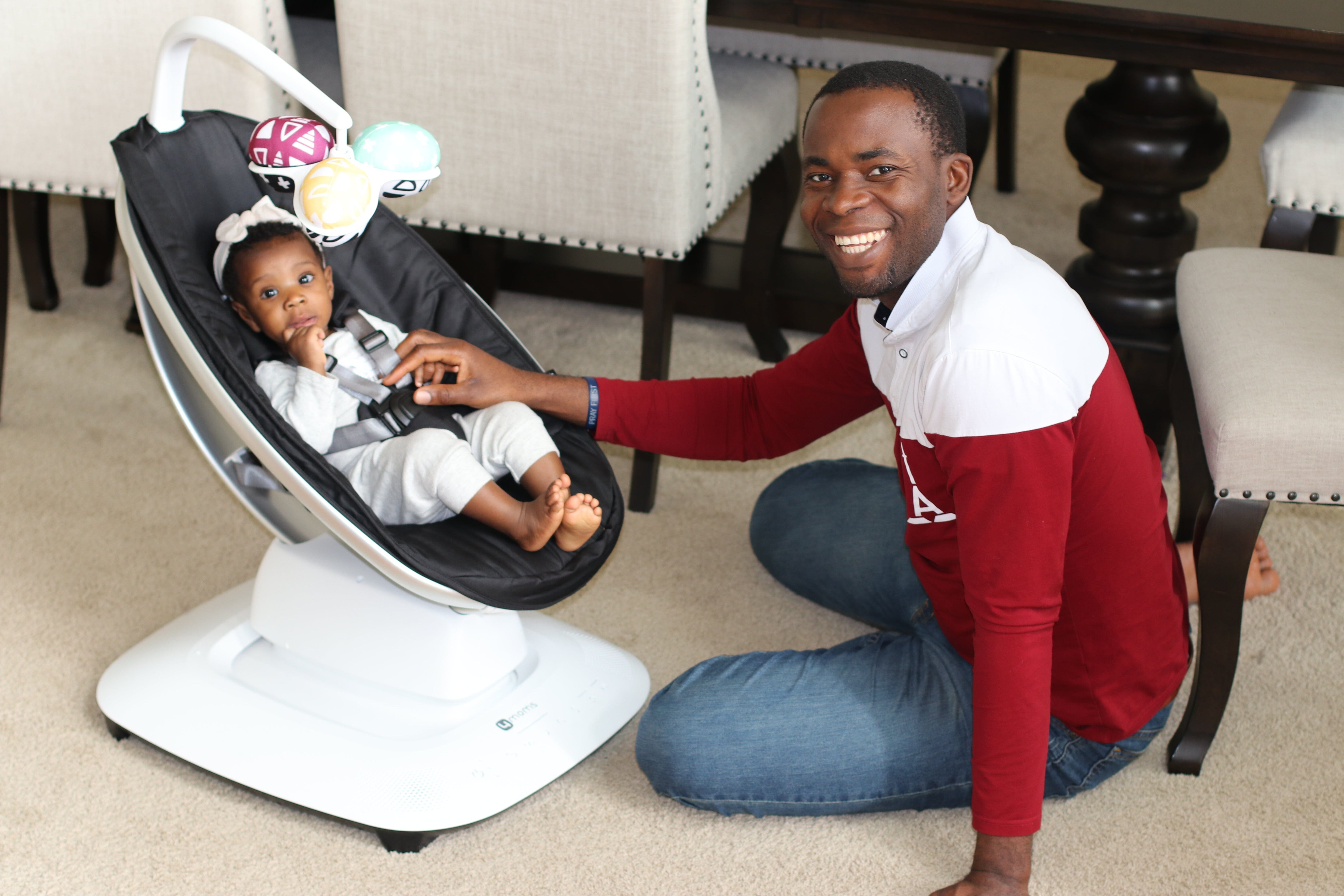 4moms MamaRoo Multi-Motion Baby Swing- Bambi Baby
