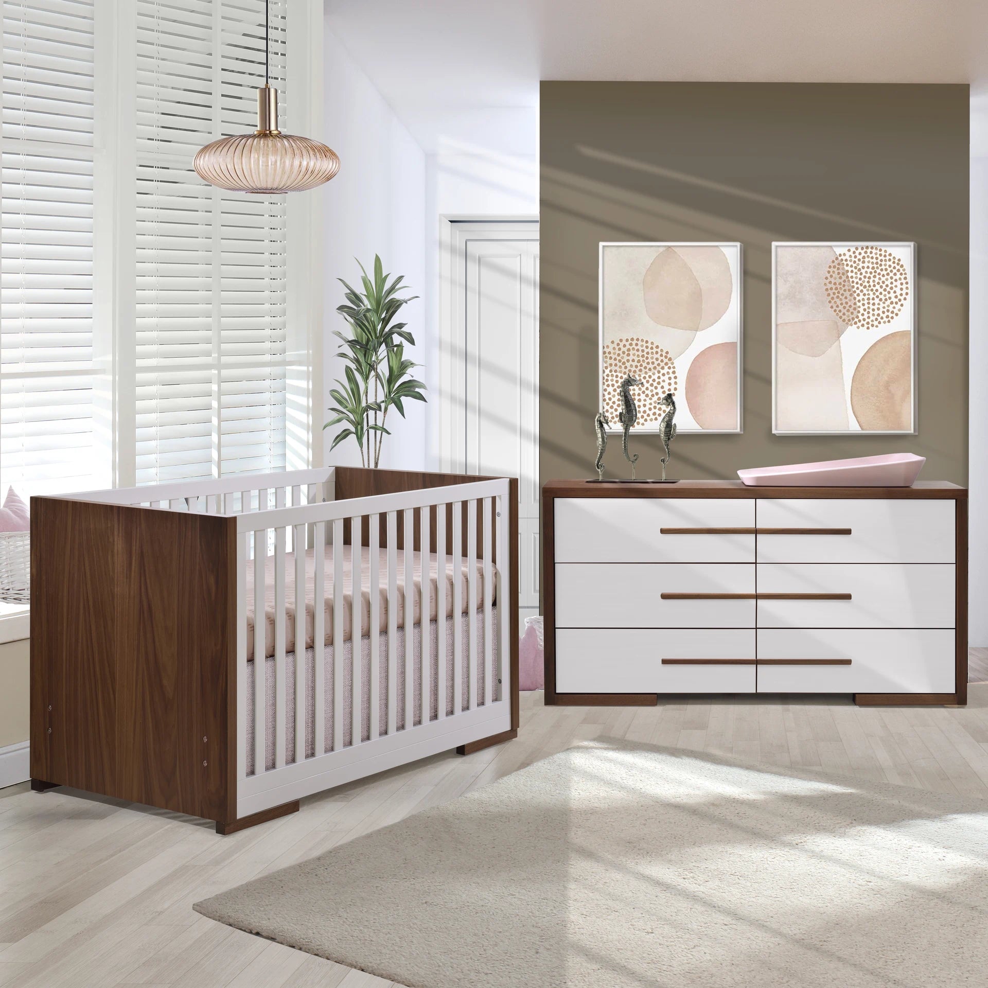 Natart Aria Double Dresser- Bambi Baby