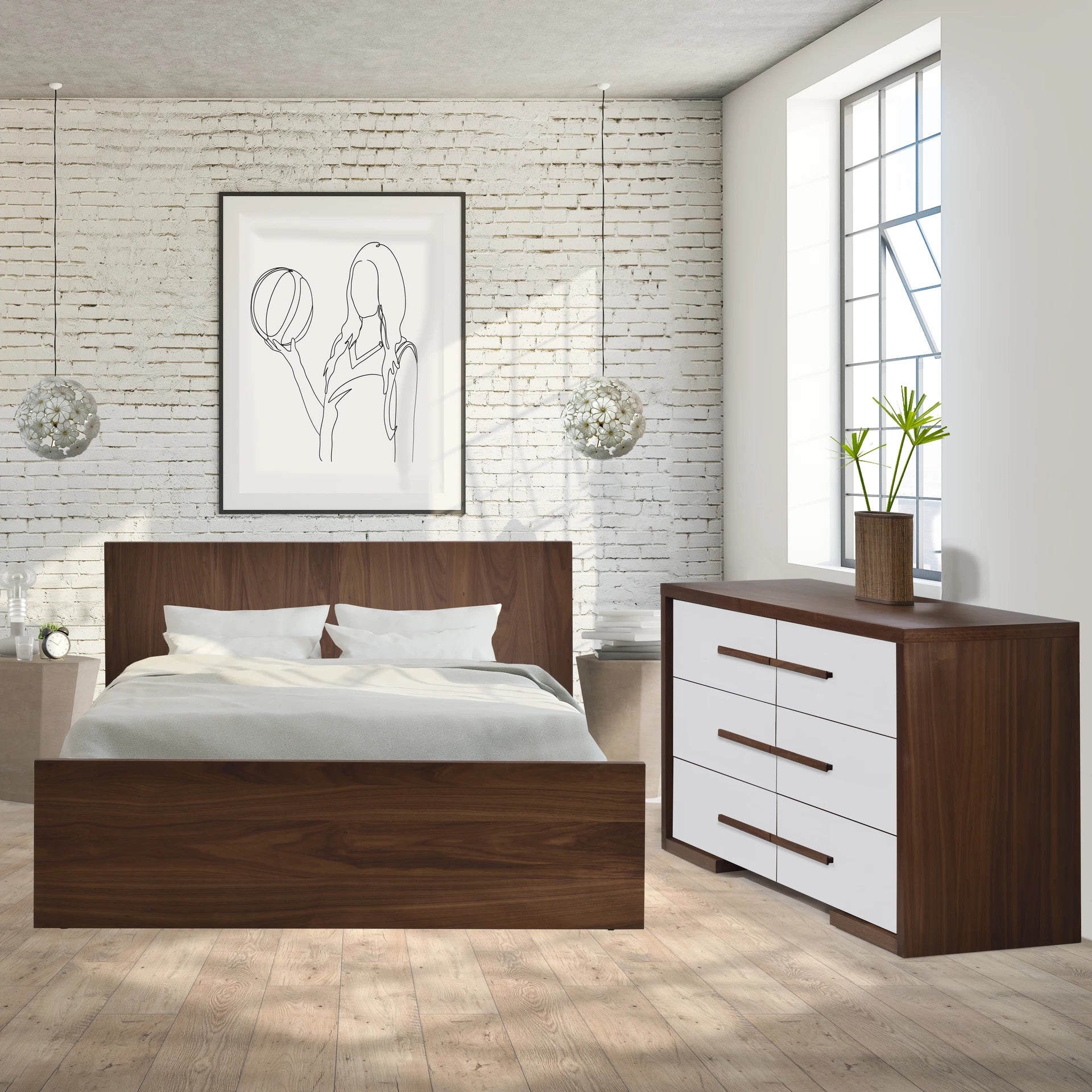 Natart Aria Double Dresser- Bambi Baby