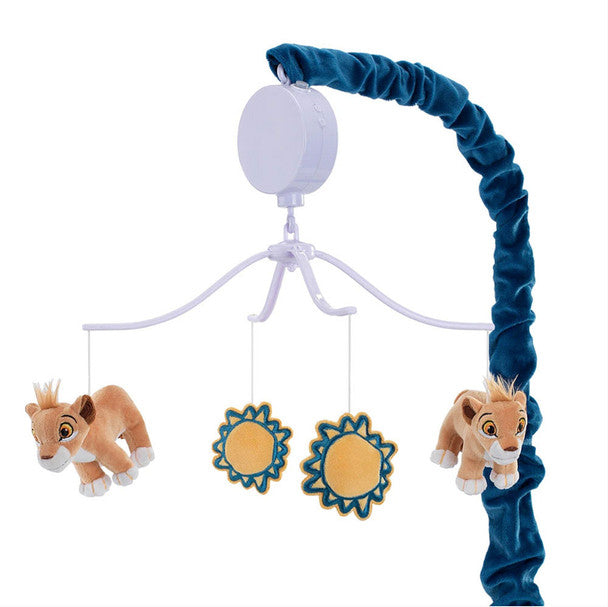 Lambs &amp; Ivy Lion King Adventure Musical Mobile - Reproduz 20 minutos- Bambi Baby