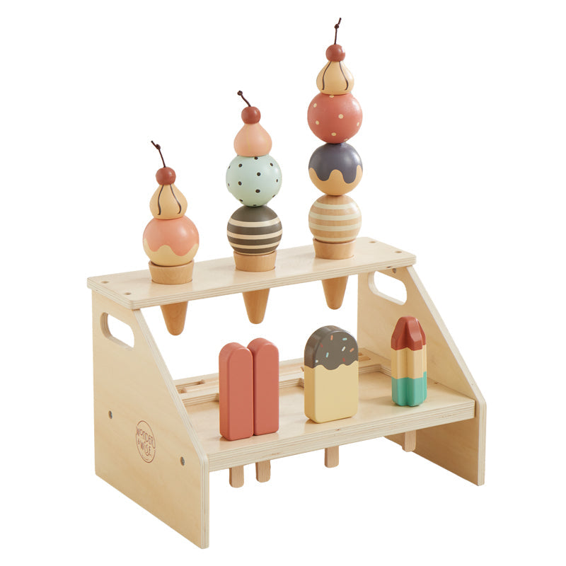 Wonder and Wise Little Dipper Ice Cream Play Set- Bambi Baby