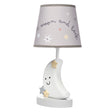Bedtime Originals Little Star Celestial Moon Nursery Lamp with Shade and Bulb - Bambi Baby