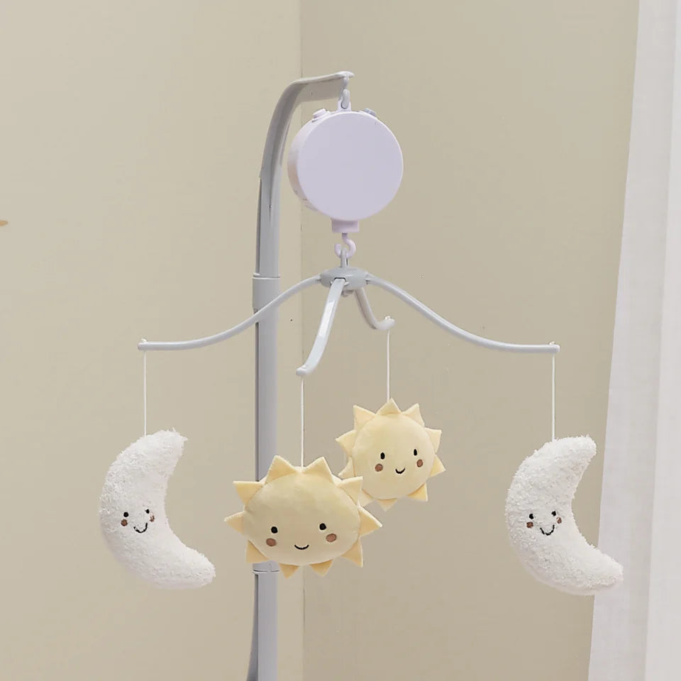 Bedtime Originals Little Star Celestial Musical Baby Crib Mobile Soother Toy- Bambi Baby