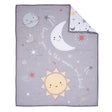Bedtime Originals Little Star Celestial 3-Piece Nursery Baby Crib Bedding Set - Bambi Baby