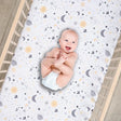 Bedtime Originals Little Star Celestial 3-Piece Nursery Baby Crib Bedding Set - Bambi Baby