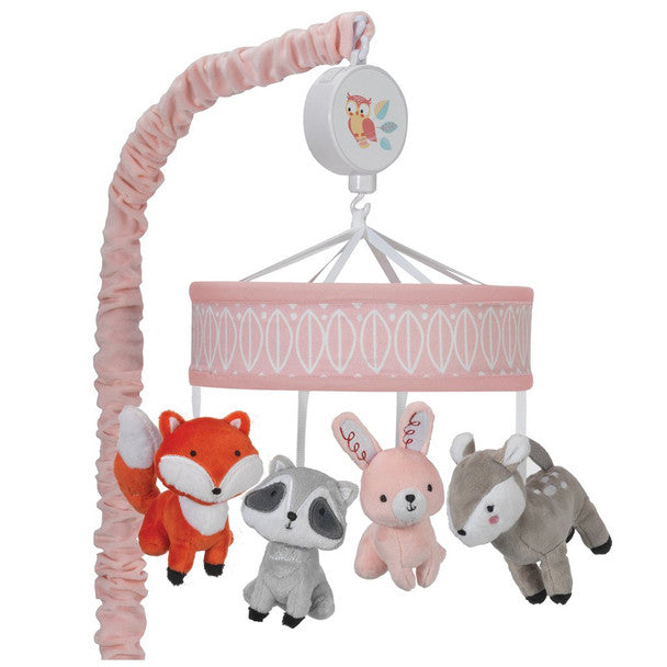 Lambs & Ivy Little Woodland Musical Mobile - Plays 20 minutes- Bambi Baby