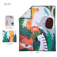 Bedtime Originals Lollipop Jungle 3-Piece Baby Nursery Crib Bedding Set - Bambi Baby
