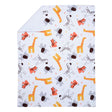 Bedtime Originals Lollipop Jungle Soft Fleece Safari-Themed Baby Blanket - Bambi Baby