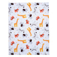 Bedtime Originals Lollipop Jungle Soft Fleece Safari-Themed Baby Blanket - Bambi Baby