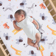 Bedtime Originals Lollipop Jungle 3-Piece Baby Nursery Crib Bedding Set - Bambi Baby