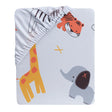 Bedtime Originals Lollipop Jungle Microfiber Baby Fitted Crib/Toddler Sheet - Bambi Baby