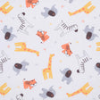 Bedtime Originals Lollipop Jungle Microfiber Baby Fitted Crib/Toddler Sheet - Bambi Baby