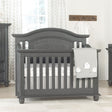 Oxford Baby London Lane 2 Piece Nursery Set - Crib & Dresser in Arctic Gray - Bambi Baby