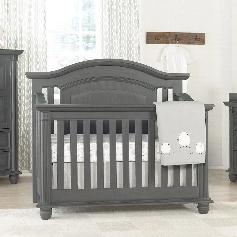 Oxford Baby London Lane 4 in 1 Convertible Crib- Bambi Baby
