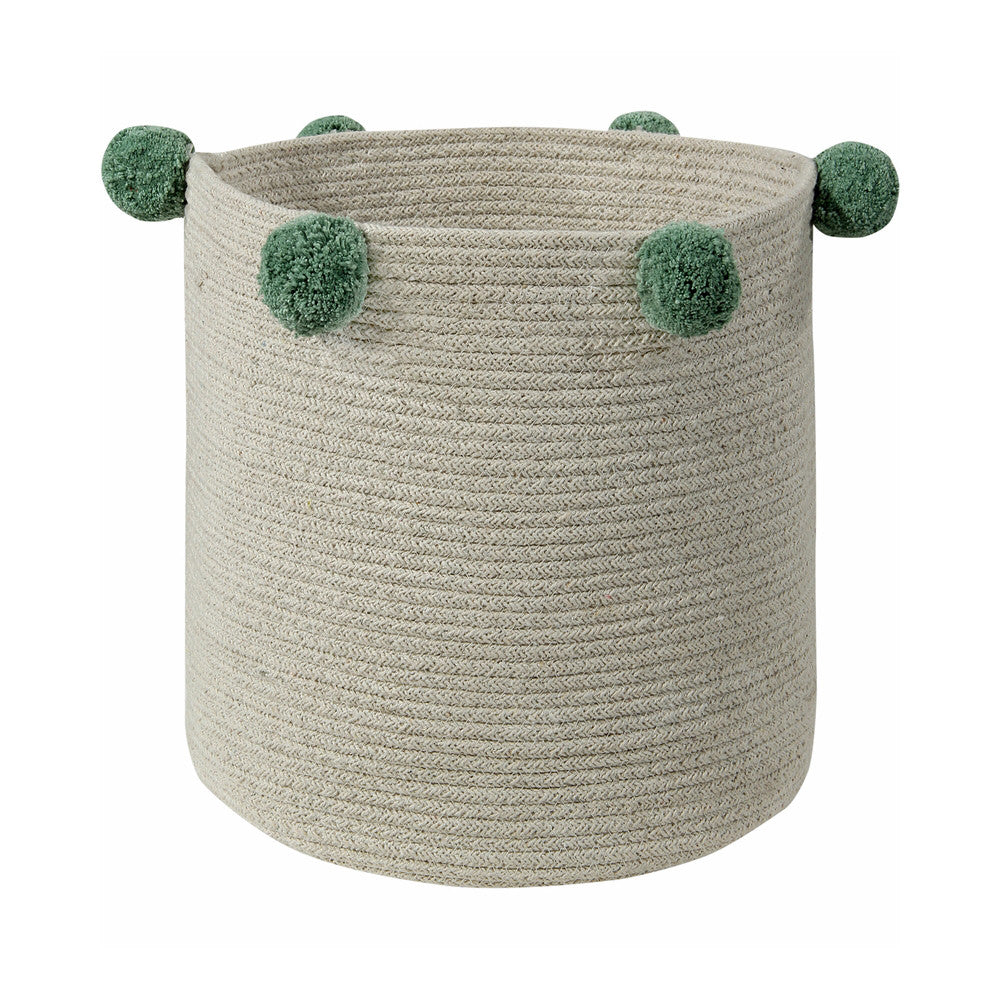 Lorena Canals Basket Natural Green- Bambi Baby