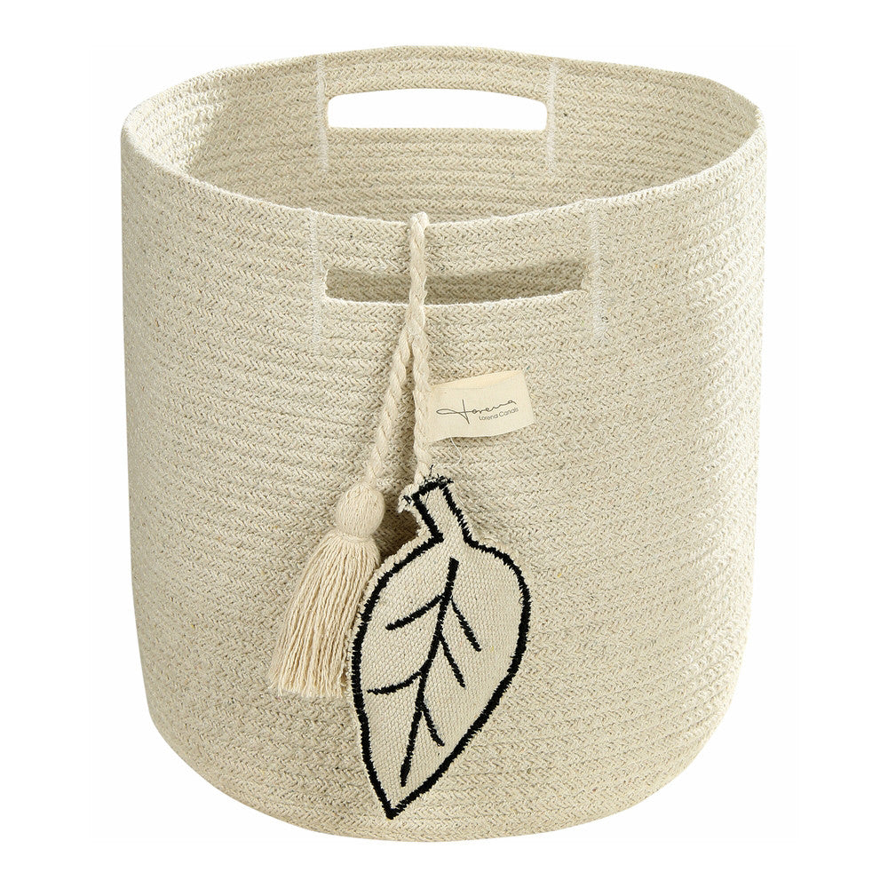 Lorena Canals Basket Leaf Natural- Bambi Baby