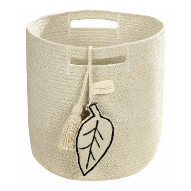 Lorena Canals Basket Leaf Natural- Bambi Baby