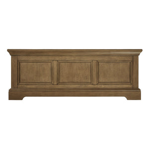 Cashew Wood Hanley Low Profile Footboard - Front View | Bambi Baby