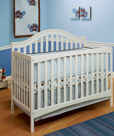 Sorelle Lynn 4 In 1 Crib in White- Bambi Baby