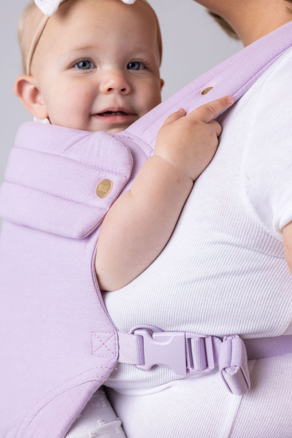 Mabē The Monarch Baby Carrier - Lilac Skies- Bambi Baby