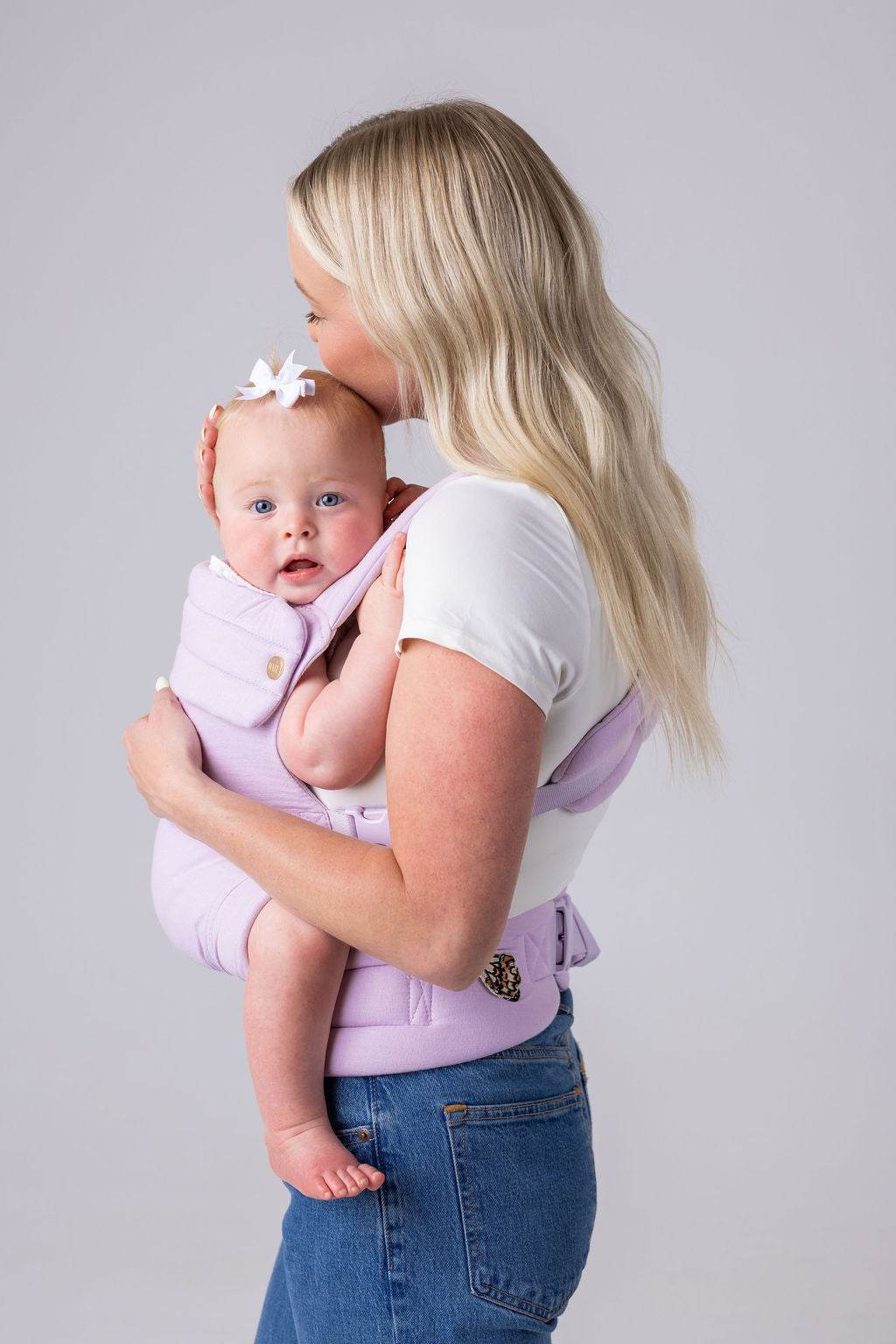 Mabē The Monarch Baby Carrier - Lilac Skies- Bambi Baby