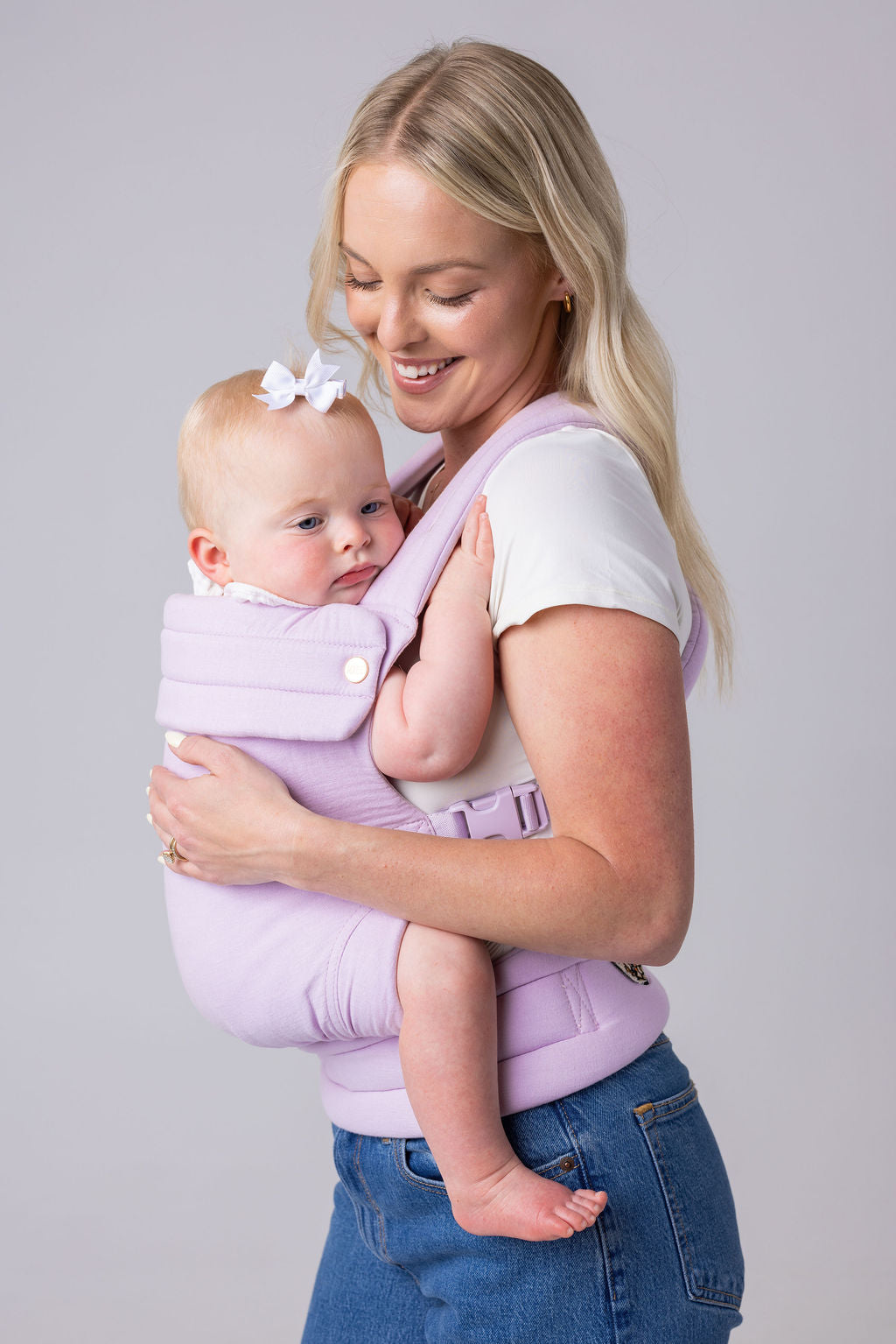Mabē The Monarch Baby Carrier - Lilac Skies- Bambi Baby