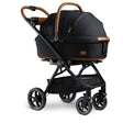 Tavo Maeve + Roscoe 3-IN-1 Pet Protection System, Médio Rígido em Ônix - Bambi Baby