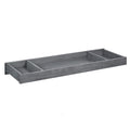 Graphite Gray Wood Kenilworth Changing Topper - Side View | Bambi Baby