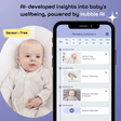 Hubble Connected SkyVision AI Pro Twin with Adjustable Crib Mount - Bambi Baby