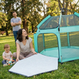 The California Beach Co. Pop 'N Go Playpen Mattress & Mattress Cover - Bambi Baby