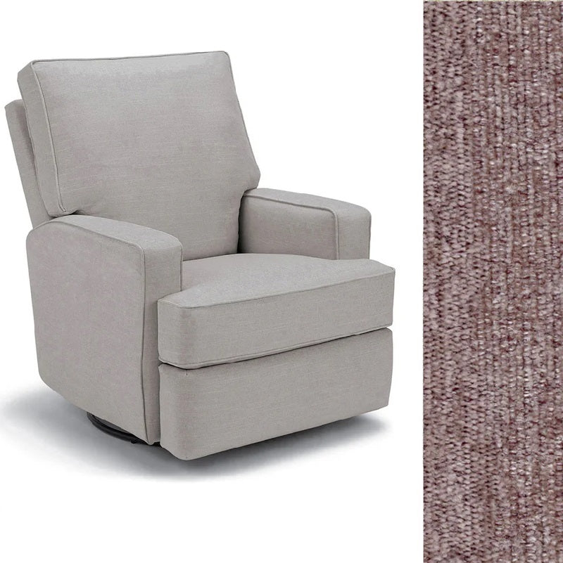 Storytime by Best Chairs Kersey Swivel Recliner- Bambi Baby