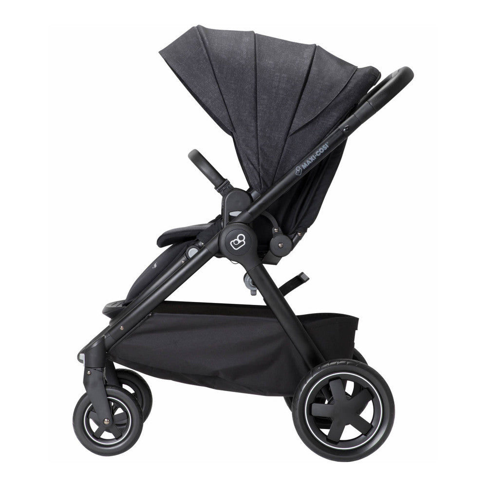 Maxi Cosi Adorra Stroller in Nomad Black- Bambi Baby